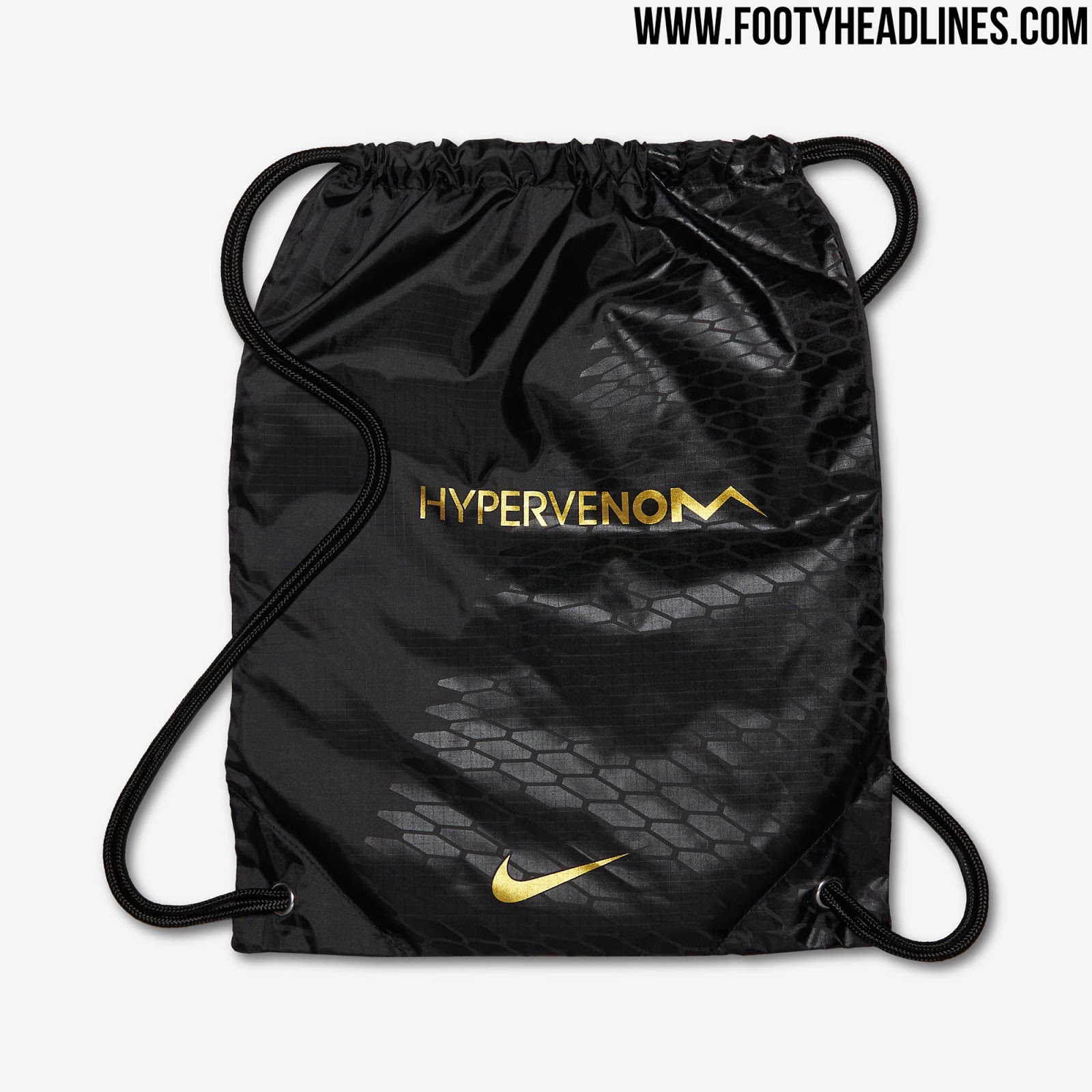 Hypervenom top black gold